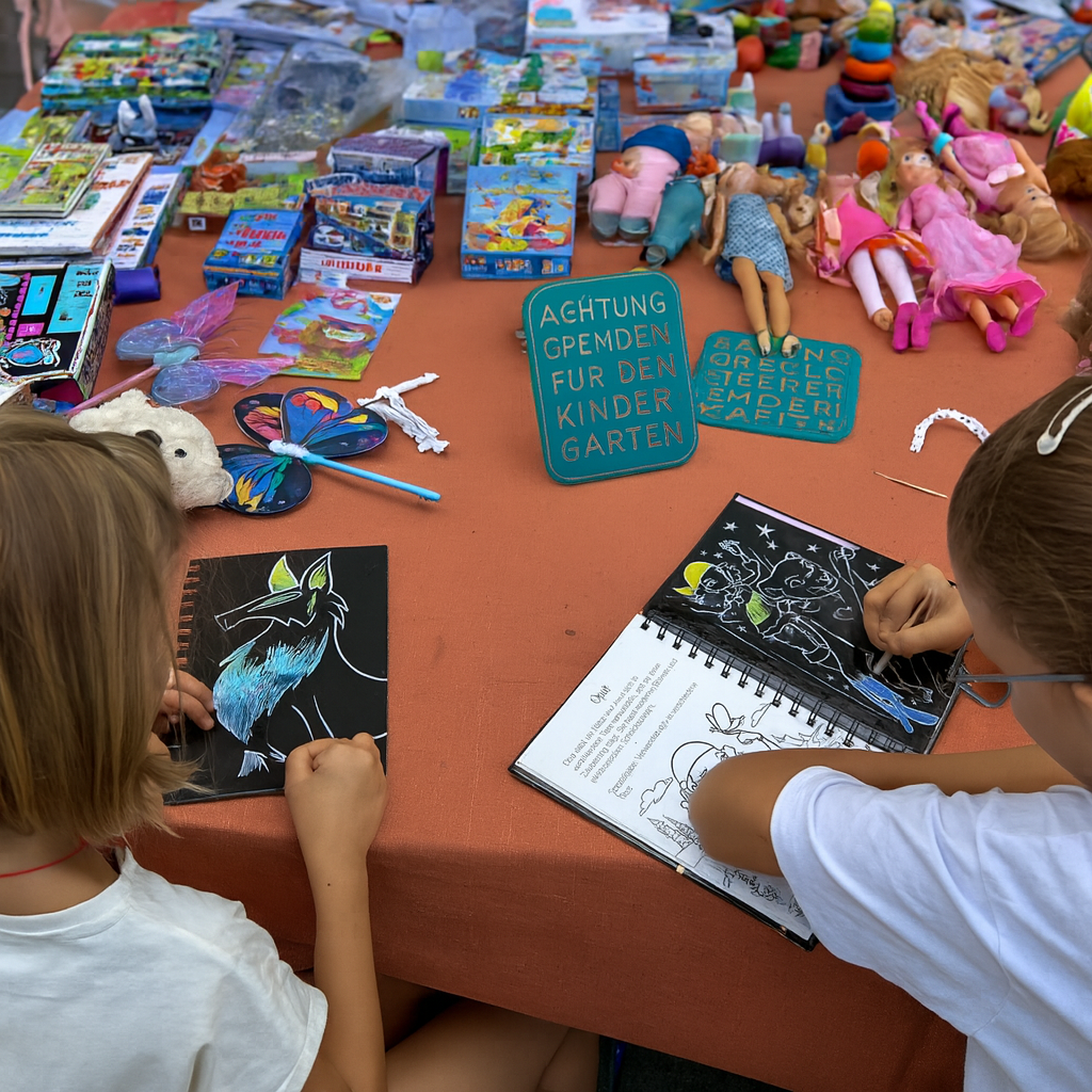 Indoor Kinder-Flohmarkt im Hotel Schloss Haindorf